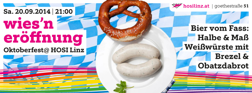 Banner quer Wiesn Eröffnung