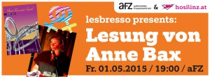 LESBRESSO - Lesung von Anne Bax @ autonomes Frauenzentrum Linz | Linz | Oberösterreich | Österreich