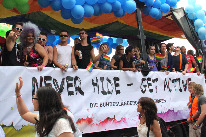Regenbogenparade 2014 - Bundesländerwagen
