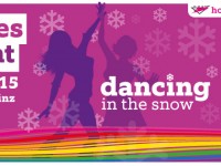 ladies night: dancing in the snow