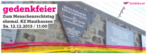 Gedenkveranstaltung zum Menschenrechtstag @ KZ-Gedenkstätte Mauthausen | Marbach | Oberösterreich | Österreich