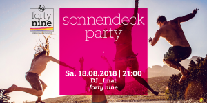 Sonnendeck Party @ Queer Bar forty nine | Linz | Oberösterreich | Österreich