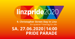 Linzpride 2020 - Pride Parade @ Musiktheater Linz - Landstraße - Hauptplatz - AEC Maindeck
