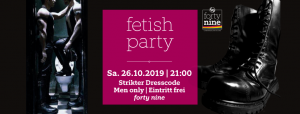 Fetish Party - Oktober @ Queer Bar forty nine | Linz | Oberösterreich | Österreich