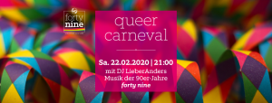 queer carneval @ Queer Bar forty nine