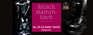 Fetisch Stammtisch Oktober @ Queer Bar forty nine