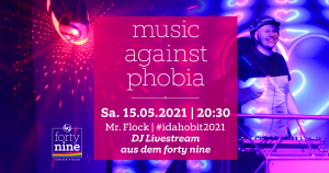 Livestreaming: Music against Phobia @ Online
