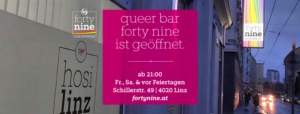 forty nine ab 21:00 @ Queer Bar forty nine