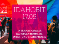 Queer, bunt und sichtbar: IDAHOBIT 2022 in Linz!