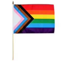 Regenbogenfahne mit Stab 30x45 cm günstig im Gay-Shop kaufen