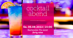 Cocktailabend @ Queer Bar forty nine