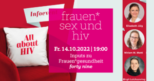 FRAUEN* SEX UND HIV @ Queer Bar forty nine