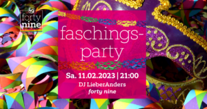 Faschingsparty @ Queer Bar forty nine