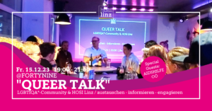 Queer Talk Vol. 04 @ Queer Bar forty nine