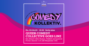 Queer Comedy Collective Goes Linz @ Queer Bar forty nine