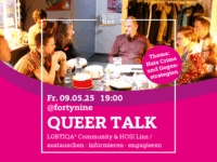 Queer Talk – Thema: Hate Crime und Gegenstrategien