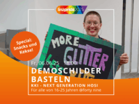 KIKI-Special: Demoschilder basteln für die nächste Pride! 