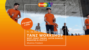 linzpride 2025 – Open Air Tanzworkshop @ Freideck beim Lentos in Linz