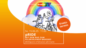 Ersatztermin: pRIDE - mit dem Rad zum See! @ Feldkirchner Badeseen