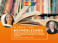Buchlesung mit Isabel Seimann und Susanne Kuffner im Rahmen der linzpride