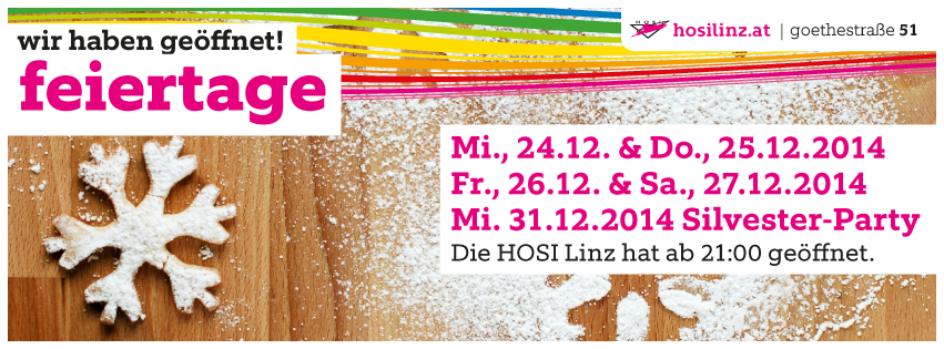Banner Feiertage 2014