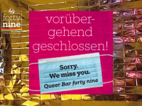 Ab Mo 16.03. geschlossen