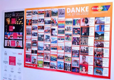Plakat "Danke #linzpride2020" – Bild 3