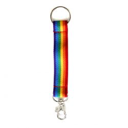 Schlüsselband "Rainbow" kurz