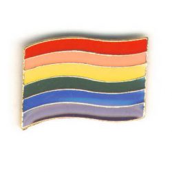 Pin "Rainbow" geschwungen