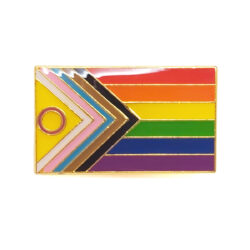 Pin „Progress Pride Inter*“ rechteckig