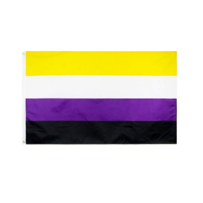Fahne "Non-binary"