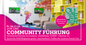 Community-Führung für Susanne @ OK Linz
