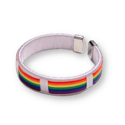 Armband "Rainbow", weiß
