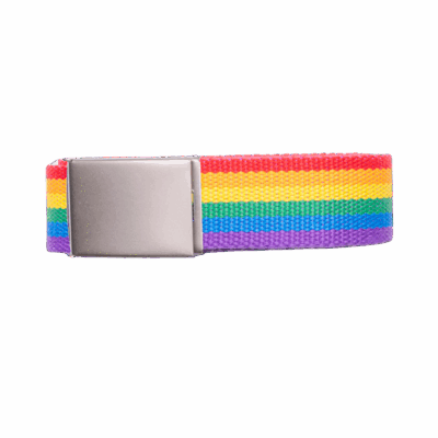 Canvas Gürtel "Rainbow"