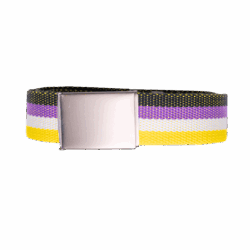 Canvas Gürtel "Non-binary"