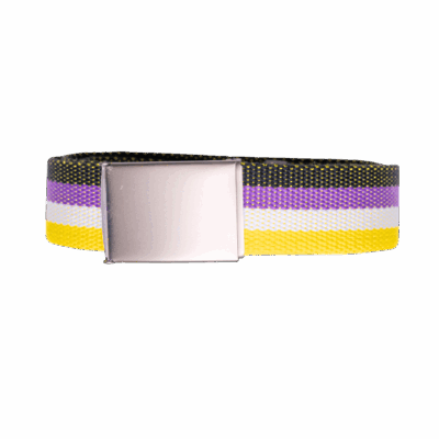 Canvas Gürtel "Non-binary"