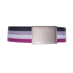 Canvas Gürtel "Asexual"