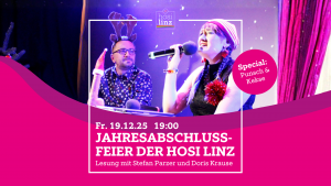 Jahresabschlussfeier mit Lesung:  Stefan Parzer und Doris Krause @ Queer Bar forty nine
