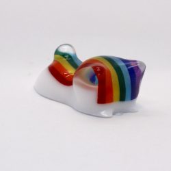 Figur Epoxid Cat small "Rainbow"