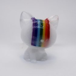Figur Epoxid Cat big "Rainbow"