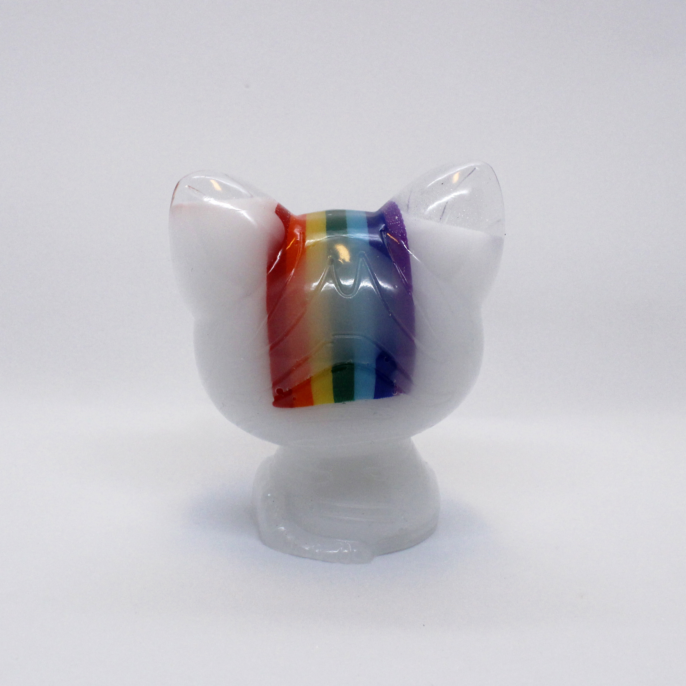 Figur Epoxid Cat big "Rainbow" – Bild 2