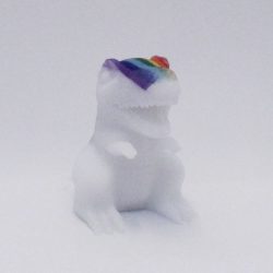 Figur Epoxid Dinosaur "Rainbow"