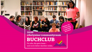 Buchclub @ Communityraum / Queer Bar forty nine
